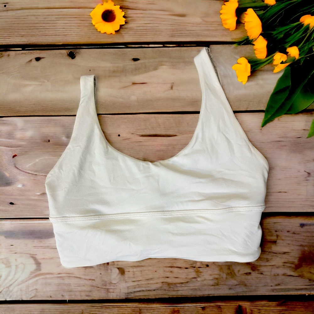 Lululemon Align Bra Light Support  White Size 4 NWT